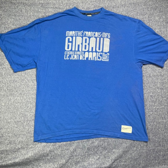 Marithe Francois Girbaud‎ MFG Graphic T Shirt Blue Mens 3XL - Picture 2 of 7